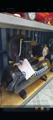 COMPRESSOR DE AR 2HP 127/220V MONO 10PES PRESSURE