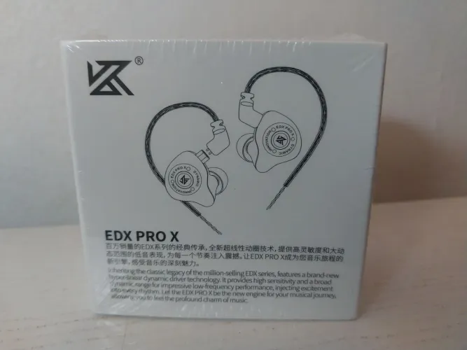 KZ EDX Pro X (LACRADO) sem microfone - Black