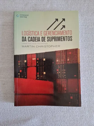 Livro Logística e gerenciamento da cadeia de suprimentos - Christopher, Martin 4ed.