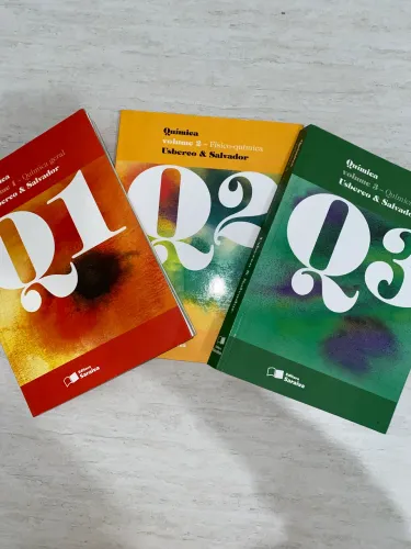 Coleção Completa de Química do Usberco & Salvador