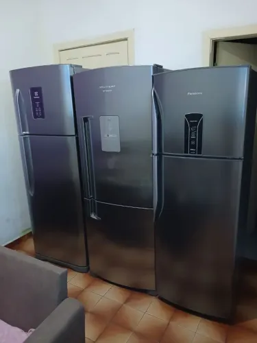 Geladeira Inox Frost Free 127v