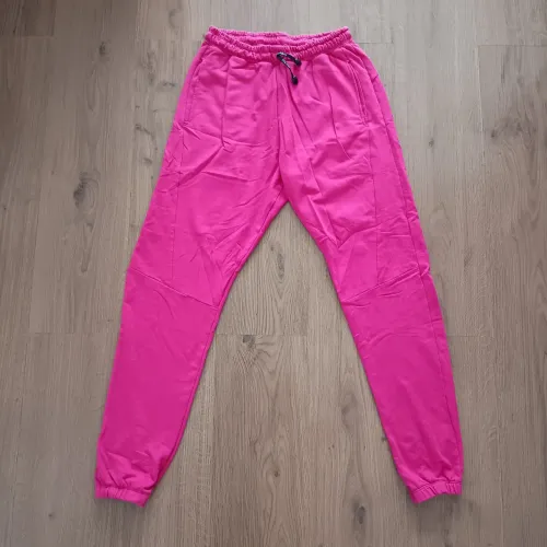 Calça de moletom masculina rosa inverno brecho