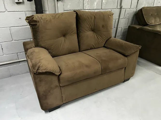 Sofá Fixo 2 Lugares GIGANTE Novo ( Direto da Fábrica )