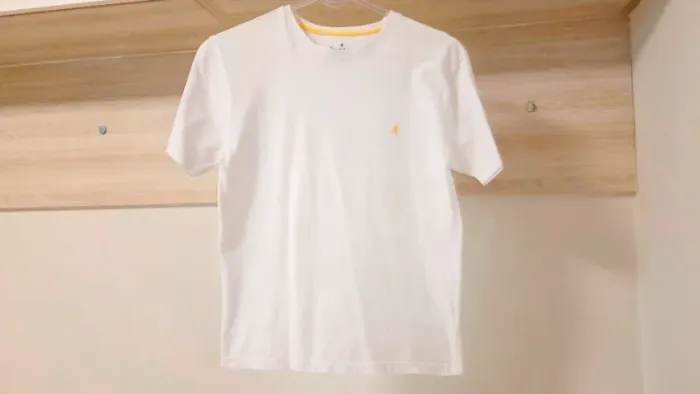 Camiseta Brooksfield tam. 12 branca USADA