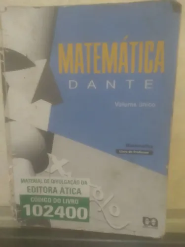 ? LOTE DE LIVROS DE MATEMÁTICA - ENSINO MÉDIO