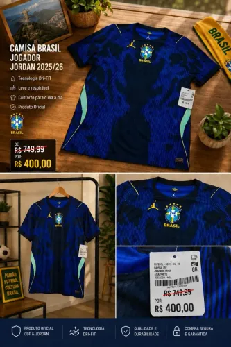Camisa do Brasil Oficial