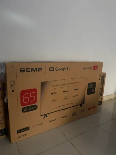 TV Semp de 65 polegadas NOVA