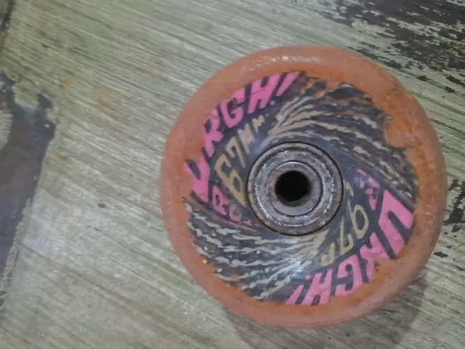 1 roda de Skate raridade primeira branca nacional,  1990 67 97A 
