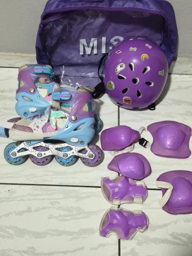 Patins kit completo calça do 33 ao 37