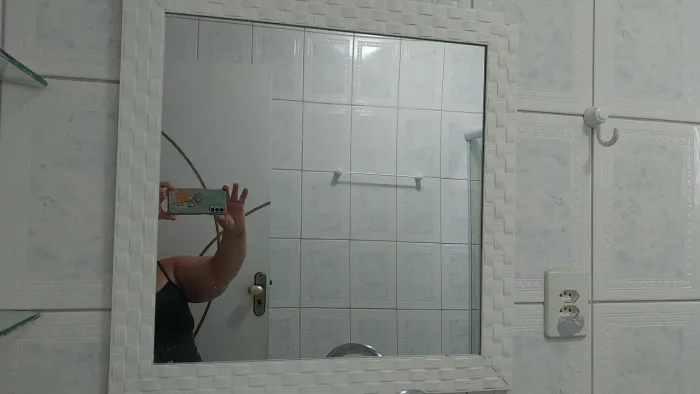 Espelho com moldura