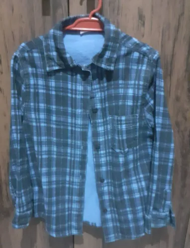 Camisa xadrez infantil