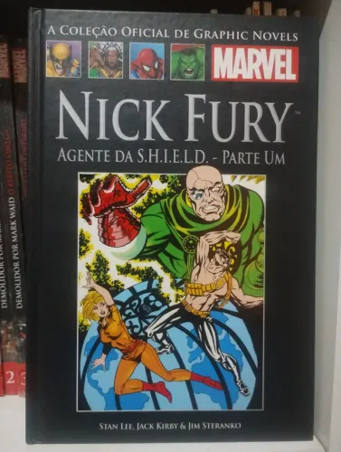 Nick Fury Agente da Shield parte um Salvat de Jimmy Steranko