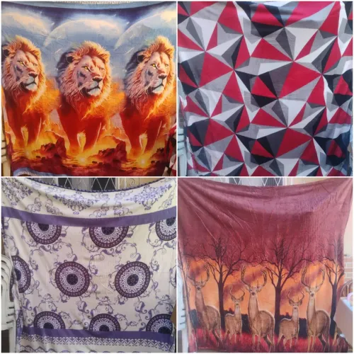 Manta 1,80x1,80 <br>Diversas estampas<br>R$ 35,00