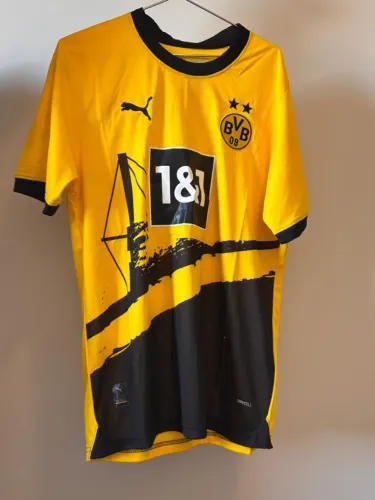 camisa borussia dortmund home 23/24 torcedor