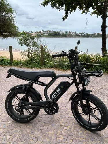 Bike elétrica muita nova com 4 meses de uso