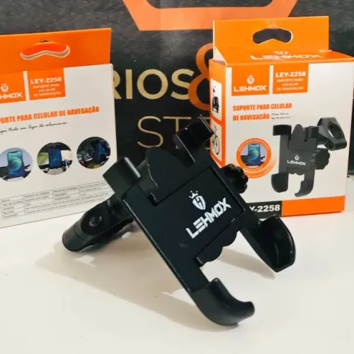 Suporte de Celular para Moto e bike - Alumínio