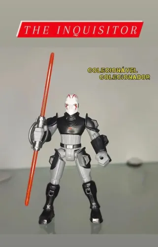 O grande Inquisitor, personagem icônico da saga Star Wars, conhecido como The Inquisitor.