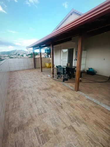 COBERTURA PARA VENDA -2 QUARTOS COM SUITE E VAGA COBERTA NO TUPI BELO HORIZONTE