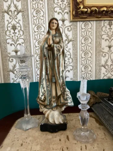 ANTIGUIDADE! imagem nossa senhora de Fátima