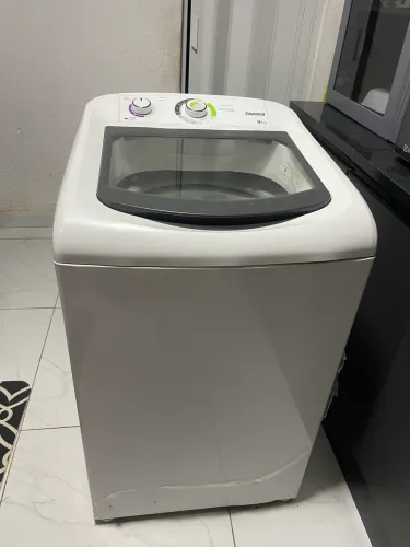 Máquina nova com defeito