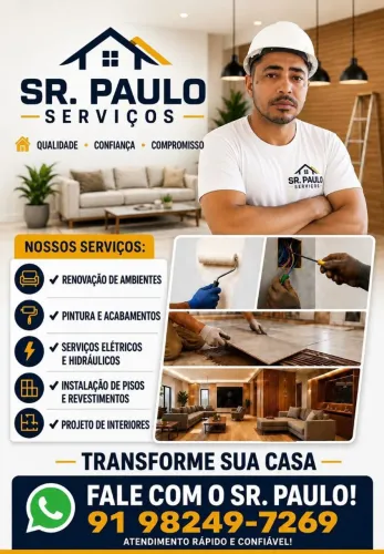 Reformas em geral de casa e apartamentos.