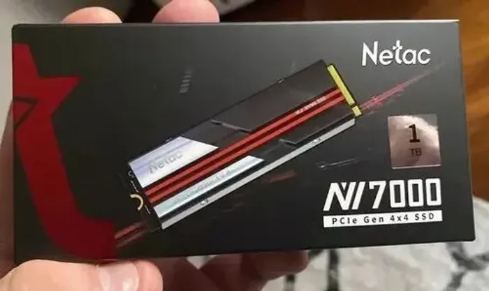 SSD Nvme PCIe 4.0 Gen4 Netac NV7000 para PS5 e PC em perfeito estado!