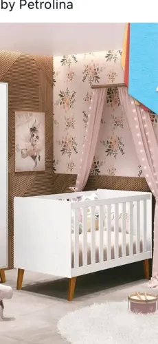 BERÇO AMERICANO VIRA CAMA