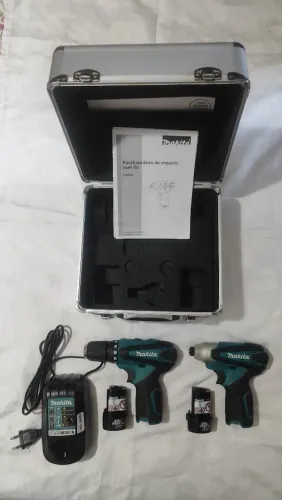 Combo Furadeira e Parafusadeira de Impacto 12V LCT204 Makita