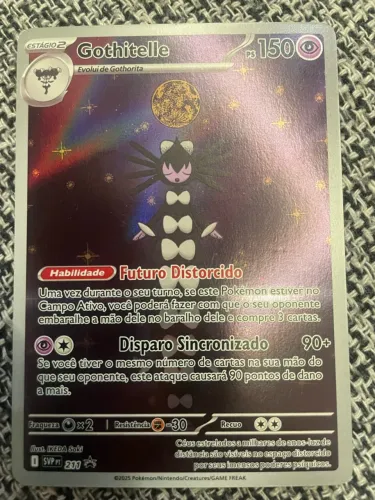 Carta Pokémon TCG - Gothitelle Promo SVP 211 (Impecável / M-NM)