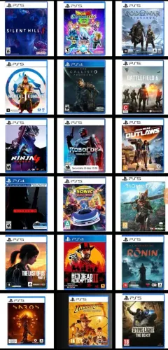 Jogos Ps4 e Ps5