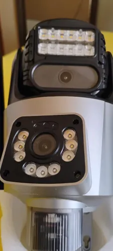 Câmera Wifi visão notorna 360 graus com 02 câmera
