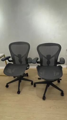 Cadeira Herman Miller Aeron Remastered 2022 | Original | Tamanhos B e C