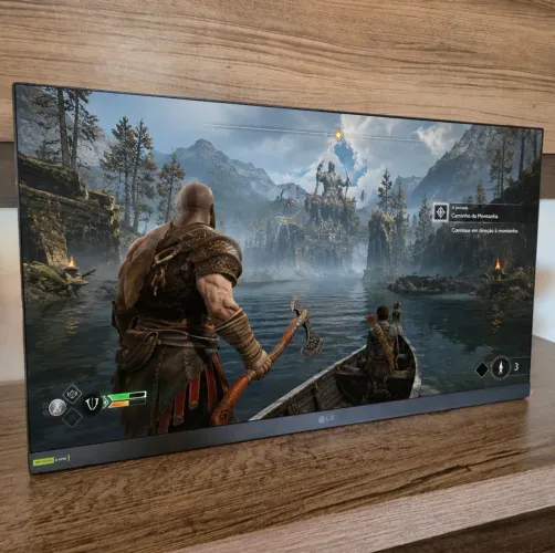 Monitor Gamer LG Ultragear 24 180hz 1ms Full Hd Ips Bivolt Preto(novo)