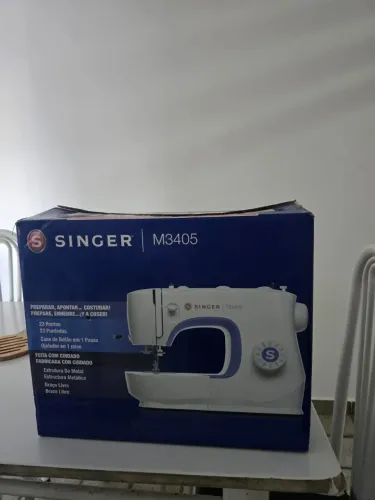 Máquina de Costura Singer M3405 - Praticamente Nova (Usada 2x) Na Caixa Original