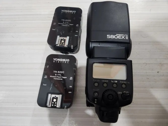 Kit Flash Canon Speedlite 580EX li 