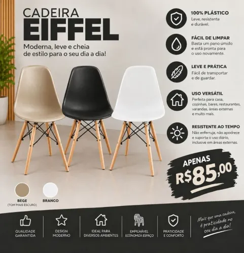 Cadeira Eiffel valor individual