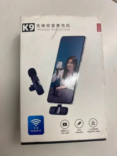Microfone Sem Fio K9 USB-C para Celular - Usado