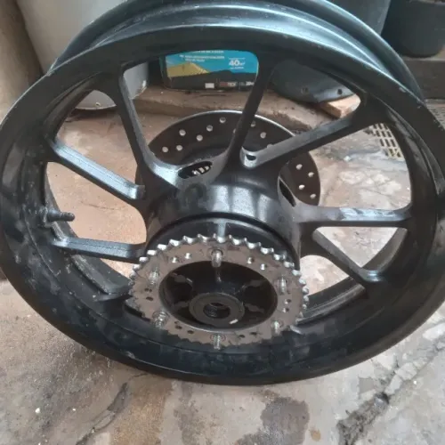 roda traseira fazer 250 completa c disco 
