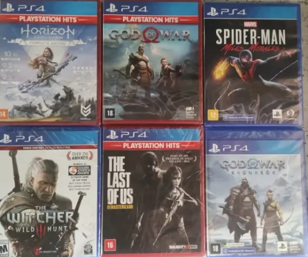 jogos lacrados de ps4 (no plastico)