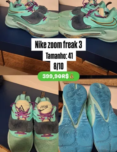 Basqueteira Nike Zoom Freak 3 (Valor negociável)