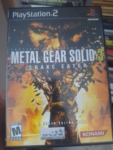 Metal gear solid snake eater PS2 Original 