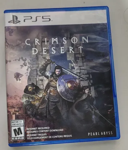 CRIMSON DESERT PS5 mídia física
