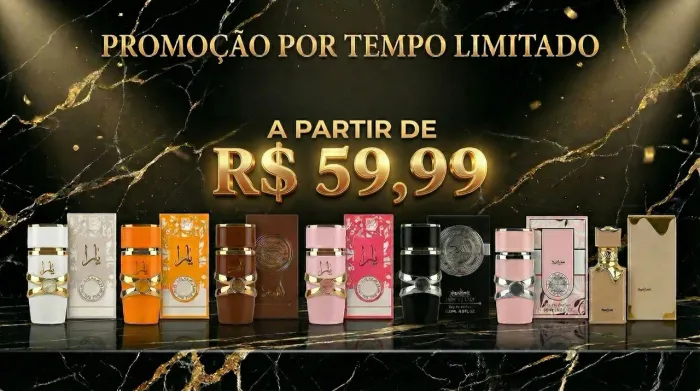 ? PERFUMES ÁRABES 25ML ? Alta Fixação | Promoção