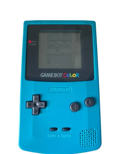Game Boy Color Azul Original + Cartuchos