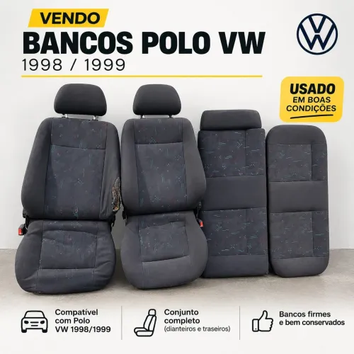 Banco POLO VW 98/99 USADO EM BOAS CONDIÇÕES