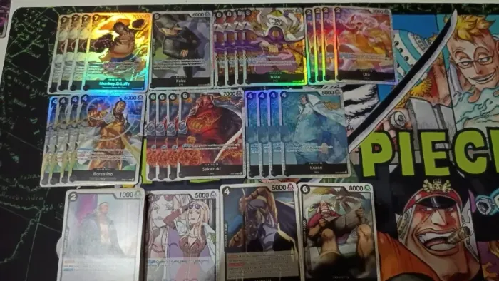 Pool Cartas Pretas One Piece TCG Bandai