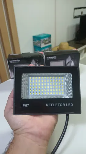Refletor 400w 72 Leds Branco