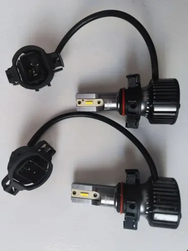 Pqr de Led H16 Milha Forte Branco 