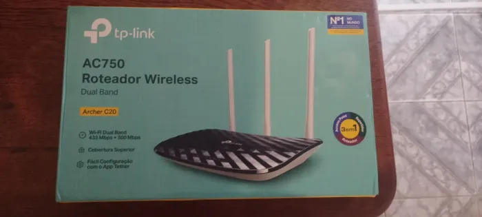 Roteador TP-Link 3 antenas + Teclado Usb - LEIA A DESCRIÇÃO DO ANÚNCIO