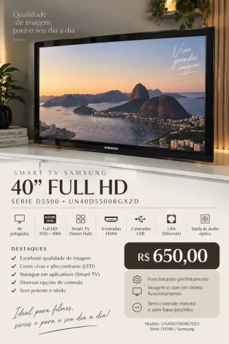 TV Samsung 40